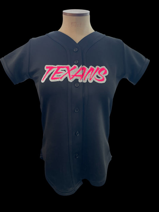 Woman’s Texans custom jersey